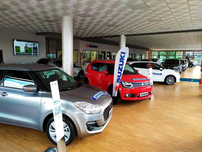 dealer showroom